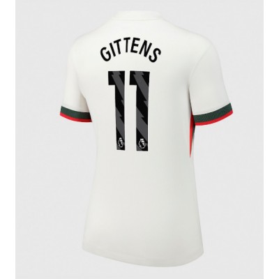 Chelsea Jamie Gittens #11 Bortedrakt Dame 2025-26 Kortermet Chelsea Jamie Gittens #11 Bortedrakt Dame 2025-26 Kortermet